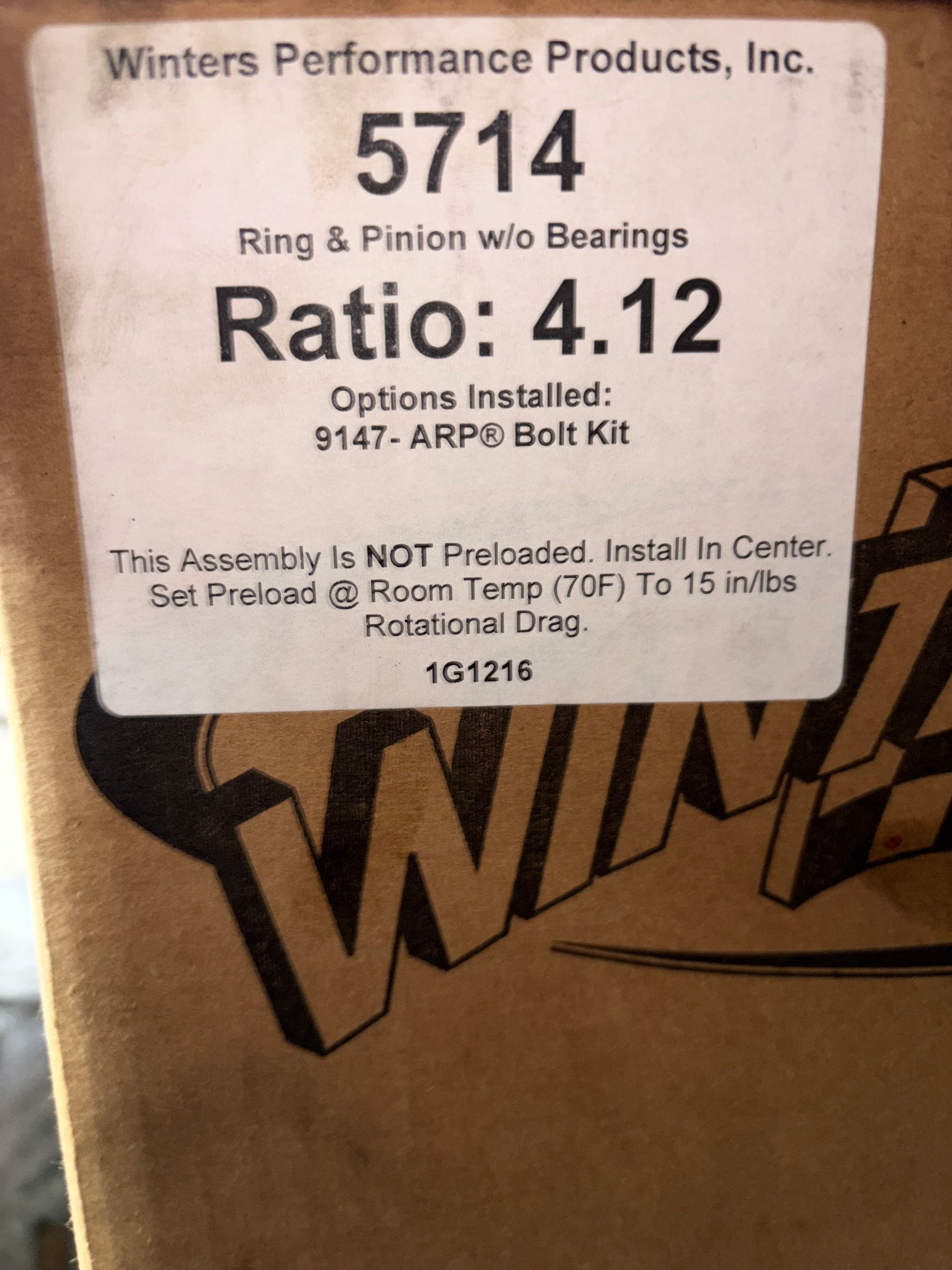 4.12 Winters Ring and Pinion